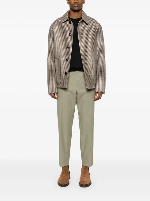 fine-knit virgin-wool jumper